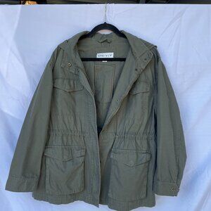 Ava & Viv jacket army green really nice. size 1X
